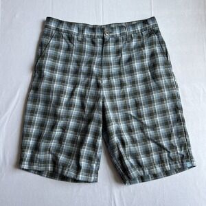 KATIN Shorts‎ Mens 32 Surf USA Classic Chino Short Plaid 9" Inseam Spring Summer